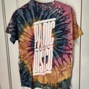 RARE Panic! at the Disco Tie Dye Swirl T-Shirt